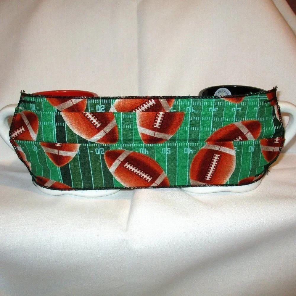 Face Mask Football and Field Green
